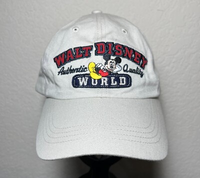 VTG Walt Disney World Authentic Quality Since 1971 Hat Embroidered Authentic EUC-image