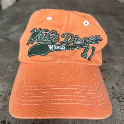 Disney Parks Walt Disney World 71’ Vintage Baseball Cap Orange-image