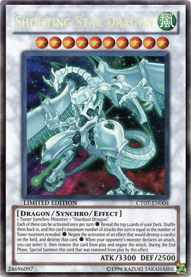 Shooting Star Dragon [CT07-EN004] Secret Rare Lightly Played Limited - Yugioh si-image
