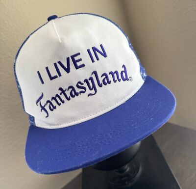 NWT Walt Disney World Disneyland Fantasyland Magic Kingdom Trucker Hat Cap OSFA-image