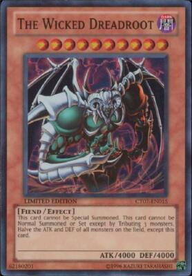 Yugioh! MP The Wicked Dreadroot - CT07-EN015 - Super Rare - Limited Edition Mode-image
