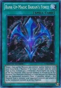 1x Rank-Up-Magic Barian's Force - Limited NM Eng YuGiOh - 2013 Collectors Tins-image