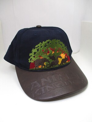 90's Disney Animal Kingdom Cap Hat Walt Disney World Adult Adjustable Authentic-image