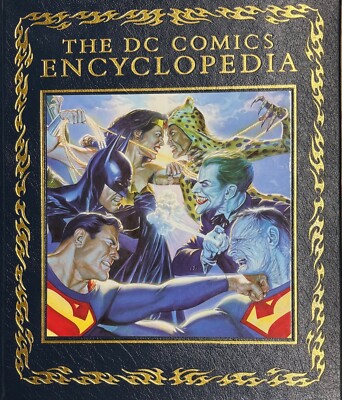 DC COMICS ENCYCLOPEDIA  - Full leather binding - Easton Press-image