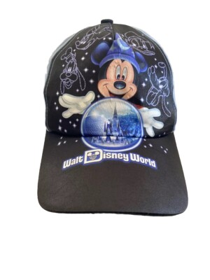 Walt Disney World Wizard Mickey Mouse Baseball Cap Hat Fantasia Park Exclusive-image