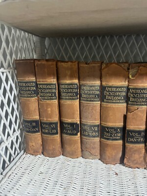 Americanized Encyclopedia Britannica Revised and Amended Belford-Clarke 1893 -image