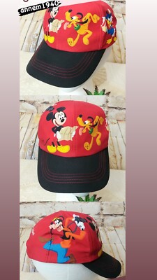 New Walt Disney World Mickey Pluto Donald Chip Characters Infant Toddler Cap Hat-image