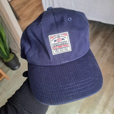 Walt Disney Parks World WDW Hat Cap Blue Adjustable Authentic Original 1971-image