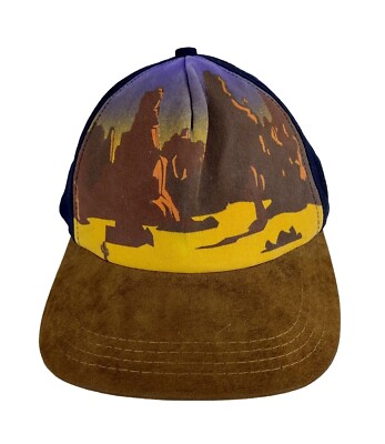 Vtg NWT Walt Disney World Frontierland Magic Kingdom Hat Cap Strapback-image