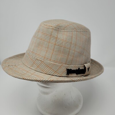 Walt Disney World Disneyland Adult Resort OS Fedora Hat Plaid Mickey Mouse-image