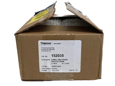(20/Cs) THERMO NUNC Poly-D-Lysine Coated 6-Well Multidish Culture Plate 152035-image