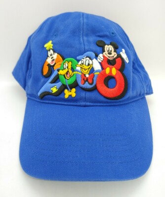 Walt Disney World 2008 3D characters Blue hat Adjustable hat-image