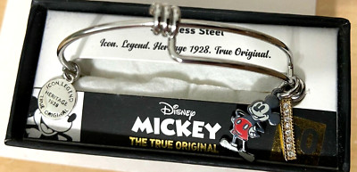 Disney MICKEY Icon Legend Heritage THE TRUE ORIGINAL Mickey Mouse BRACELET NIB-image