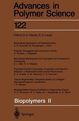Biopolymers II by Nikcholas A. Peppas (English) Paperback Book-image