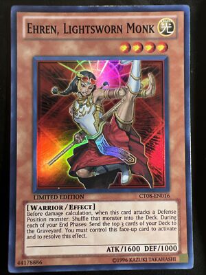 (3x) Yu-Gi-Oh! TCG Ehren, Lightsworn Monk 2011 Collectors Tins CT08-EN016-image