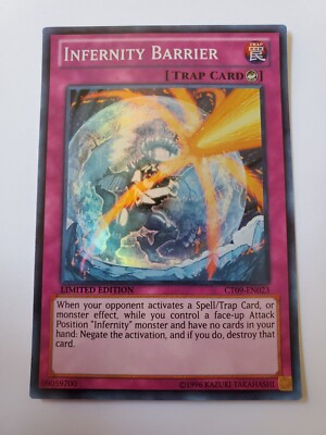 Yugioh INFERNITY BARRIER CT09-EN023 - Super Rare Holo - NMT - Free S/H in US-image