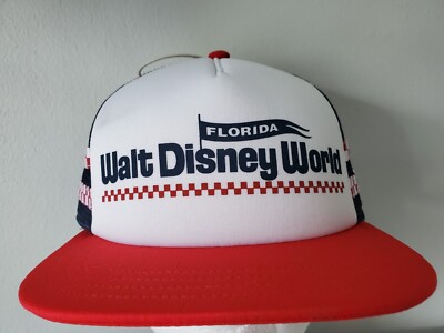 NEW VANS x Walt Disney World 50th Anniversary Florida Flat Brim Trucker Hat-image