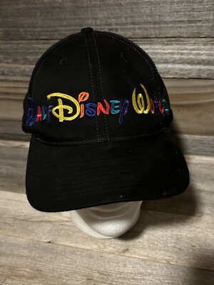 Walt Disney World Men's Black Hat Snapback Truckers Cap Mickey Mouse-image