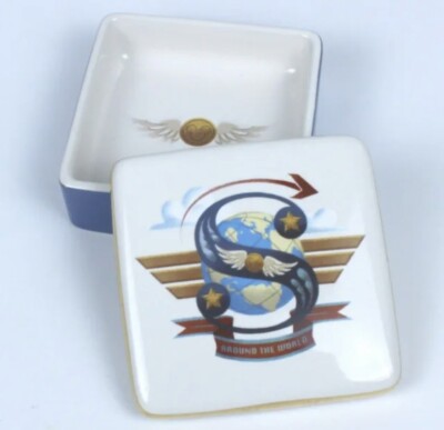 Disney Parks ABC Letters S is for Soarin' Around the World Trinket Box-image