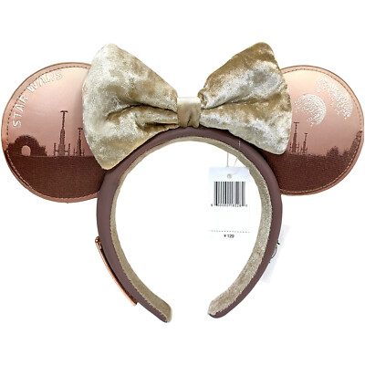 Disney Parks Loungefly Star Wars Sands Of Tatooine Mickey Ears Headband 2024-image