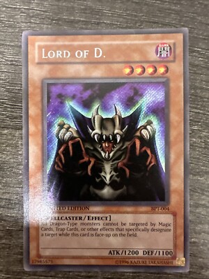 Lord of D. - BPT-004 - Secret Rare - Limited Edition - YuGiOh-image