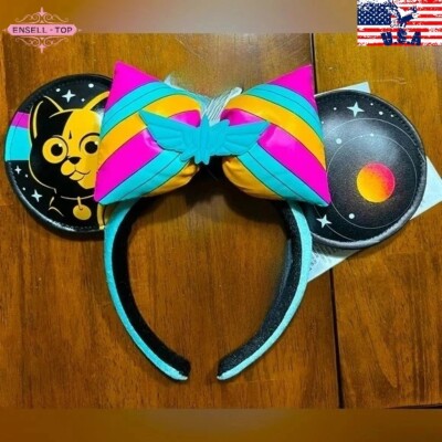 US Disney Parks Buzz Sox Lightyear Movie Minnie Mouse Ears Headband-image