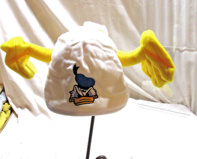 Vintage Walt Disney World Reverse Donald Duck Feet Adult Hat One Size Adjustable-image