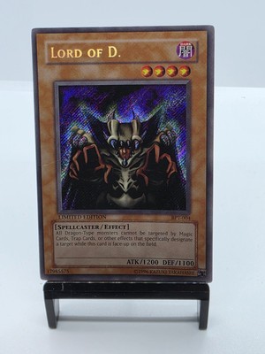 Yu-Gi-Oh TCG Lord Of D. BPT-004 Limited Edition Secret Rare Card MP-image
