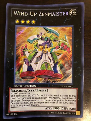 Wind-Up Zenmaister CT08-EN002 SECRET RARE Limited Ed 2011 Collectors Tin NM x1-image