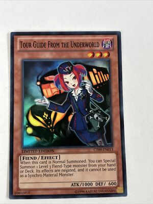Yugioh! VLP Tour Guide From the Underworld - CT09-EN013 Super Rare - Limited Ed-image