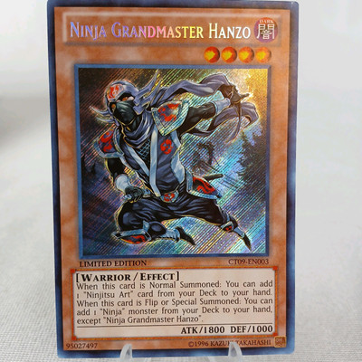 Ninja Grandmaster Hanzo CT09-EN003 2012 Collectors Tin Limited Edition-image