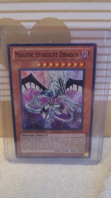Yu-Gi-Oh! TCG Malefic Stardust Dragon 2011 Collectors Tins CT08-EN014 Limited...-image