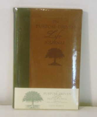 THE PURPOSE-DRIVEN LIFE DELUXE JOURNAL By Rick Warren **BRAND NEW**-image