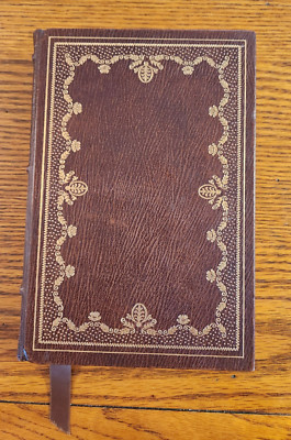 The Journals of Lewis & Clark The Franklin Library Brown Leather Cover Used-image