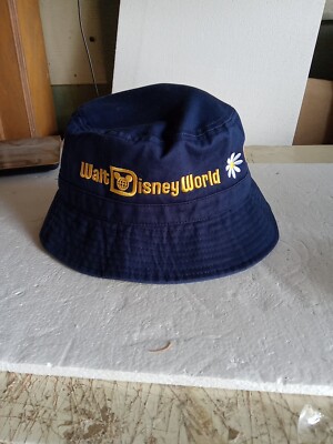 Disney Parks Bucket Hat WALT DISNEY WORLD Navy Blue New 2023 Fishermans Hat/ cap-image