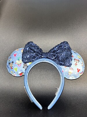 Walt Disney Parks Sequin Loungefly Chibi Park Icons Minnie Mouse Ears-image