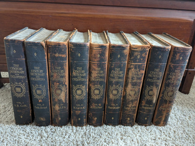1897 The Century Dictionary and Cyclopedia Volumes 1 Thru 9 Encyclopedia -image