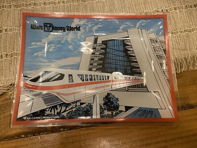 Vintage Walt Disney World Monorail Trinket Tray-image