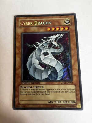 Yu-Gi-Oh! TCG Cyber Dragon 2006 Collector's Tins CT03-EN002 Limited Secret Rare-image