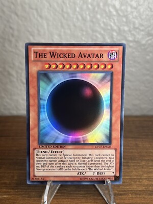 Yugioh - The Wicked Avatar CT07-EN023 Limited Edition Super Rare NM-image