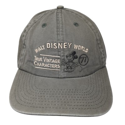 Walt Disney World True Vintage Characters Mickey Mouse Baseball Cap Brown OS-image
