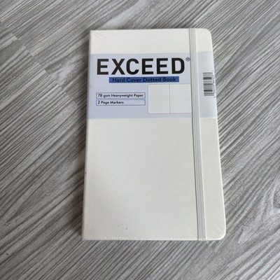 Exceed Hard Cover Journal, Dotted Book, 120 Pages, 5