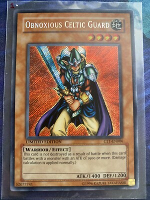 Obnoxious Celtic Guard CT1-EN006 2004 Collectors Tin Limited Edition LP-image
