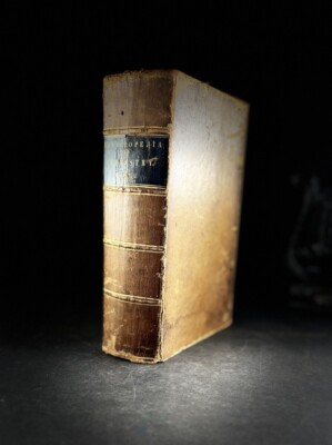 1850 Booth Encyclopedia of Chemistry 1st Ed. Provenance of Dr. Cheston Morris-image