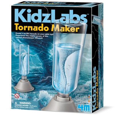 4M Kidz Labs Tornado Maker, Recycle an empty bottle to construct this battery op-image
