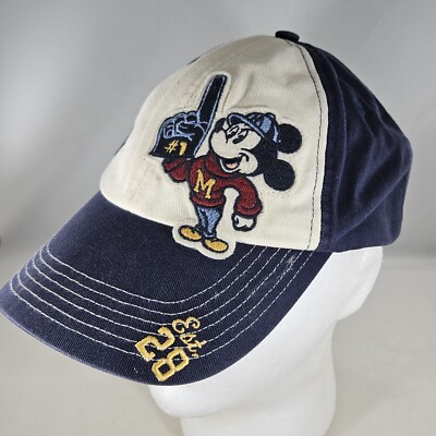 Walt Disney World Mickey Mouse Hat #1 Sports Adjustable Buckle Cap-image