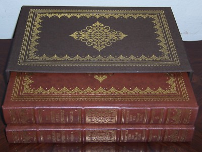 Easton Press Deluxe Limited Ed. LEWIS & CLARK'S JOURNALS OF THE EXPEDITION 2 vol-image