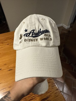 Walt Disney World Authentic Mickey Mouse Distressed Strapback Adjustable Hat Cap-image