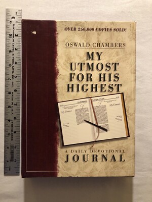 My Utmost For His Highest: Daily Devotional Journal by Oswald Chambers-image