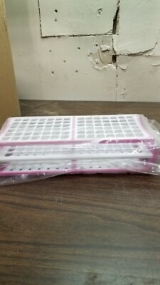 Tube Rack, Polymer, 84 max size, 13mm (culture tubes), LILAC - QTY 2-image